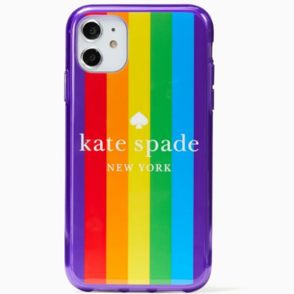 Kate Spade iPhone 11 Pro Phone Case New York Spectrum Logo Pride